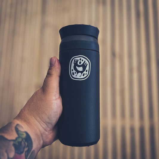 Kinto - BLACK HEN Travel Tumbler - 500ml black