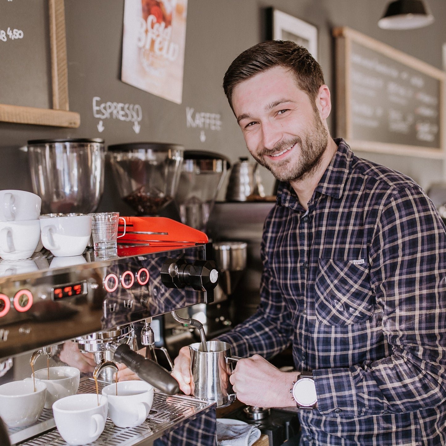 Latte Art Kurs Level 1 (Basic) – mit Latte Art Weltmeister Christian Ullrich